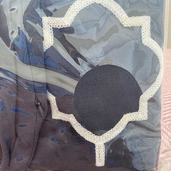 MorganHome Abstract Throw Pillow Cover in blue set of 2 - Picture 4 of 4